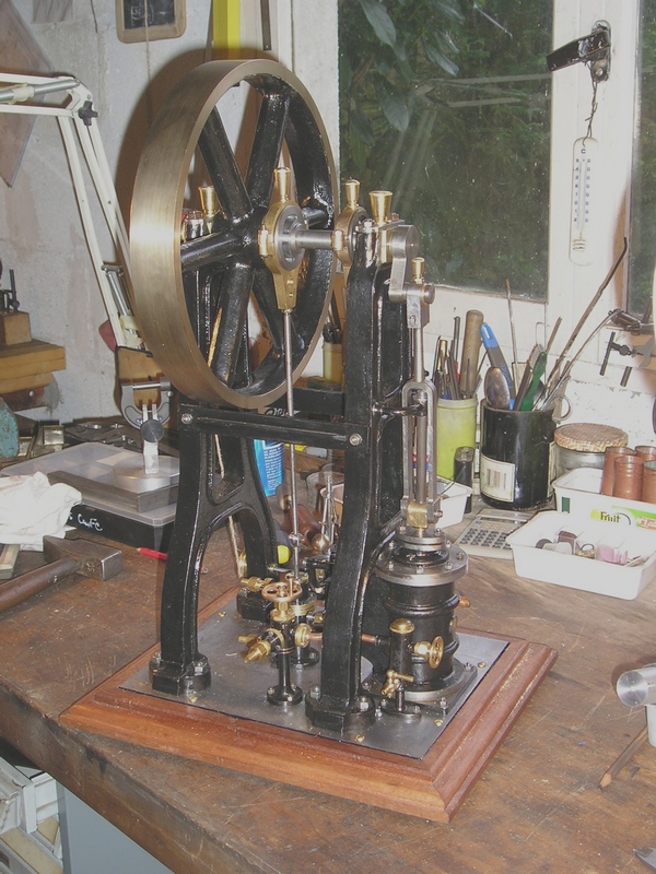 Photo de ma machine usinée à partir de fonderies , alésage 40 mm